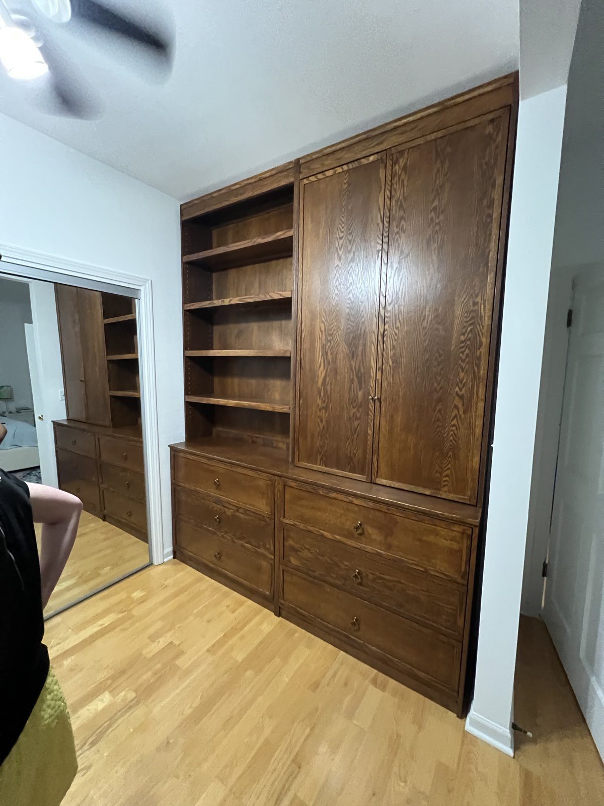 Dresser and Shelving Built-In by Purpose Design and Build, Chicago