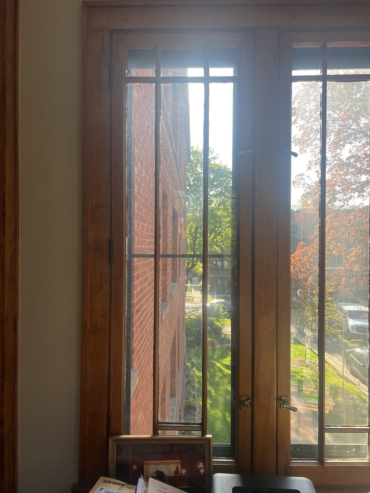 Paneled Built-In Wall before